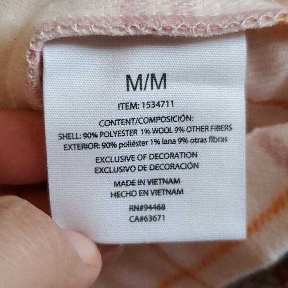 HFX Ladies Shirt Jacket in Pink Plaid Size M - Picture 16 of 16